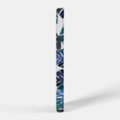Coque iPhone 12 Feuilles tropicales de Monstera (Côté droit)