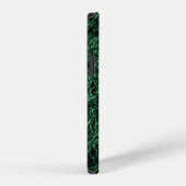 Coque iPhone 12 Feuilles vertes (Côté droit)
