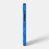 Coque iPhone 12 filtre de four bleu (Côté gauche)