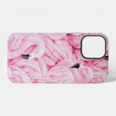 COQUE iPhone 12 FLAMINGO SONT PARTOUT (Verso Horizontal)