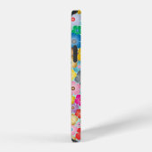 Coque iPhone 12 Fleurs colorées (Côté droit)