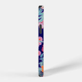 Coque iPhone 12 Fleurs, design japonais (Côté droit)