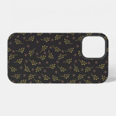 Coque iPhone 12 Fleurs florales de printemps (Verso Horizontal)