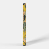 Coque iPhone 12 Fleurs graphiques de Trollius de printemps (Côté droit)