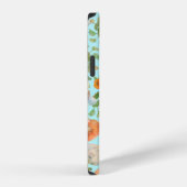 Coque iPhone 12 Flowers (Côté droit)