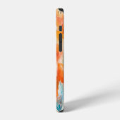 Coque iPhone 12 Flowers (Côté gauche)