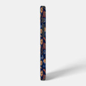 Coque iPhone 12 Folk Rustique Floral (Côté gauche)