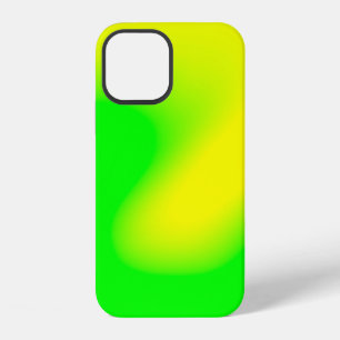 Coque iPhone 12 Fond de nuage doux arc-en-ciel abstrait en pastel