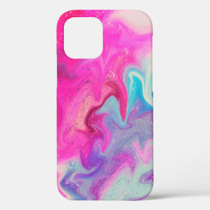Coque iPhone 12 Fond de peinture mixte
