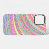 Coque iPhone 12 Fond d'écran low poly (Verso Horizontal)