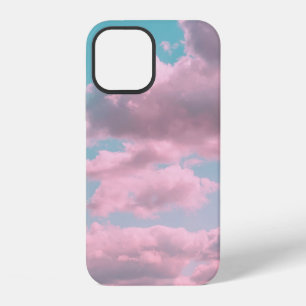 Coque iPhone 12 Fond esthétique avec un beau ciel turquoise