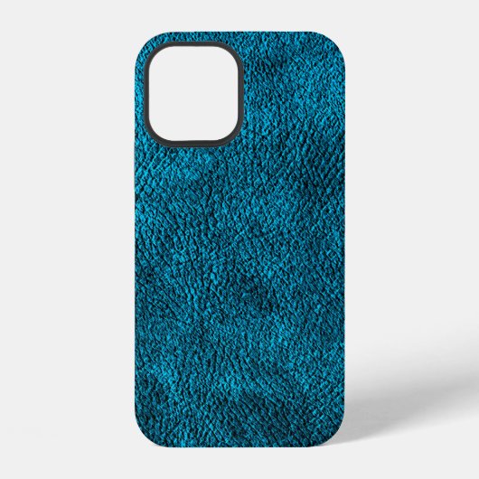 Coque iPhone 12 Fond grunge texturé. Un échantillon de cuir de prè (Verso)