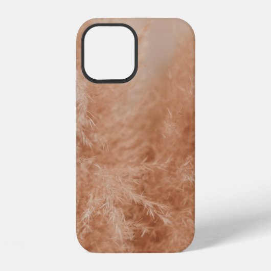Coque iPhone 12 Fond marron (Verso)
