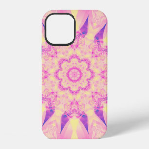 Coque iPhone 12 Fond pastel abstrait de kaléidoscope. Beau