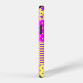 Coque iPhone 12 fond patchwork avec art de différents motifs,b (Côté droit)