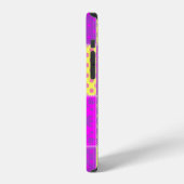 Coque iPhone 12 fond patchwork avec art de différents motifs,b (Côté gauche)