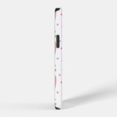 Coque iPhone 12 Fonds de fraises de fruits (Côté droit)
