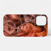 Coque iPhone 12 Formations rocheuses brunes (Verso Horizontal)