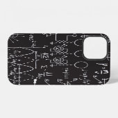 Coque iPhone 12 Formules scientifiques : Patte de calcul du tablea (Verso Horizontal)