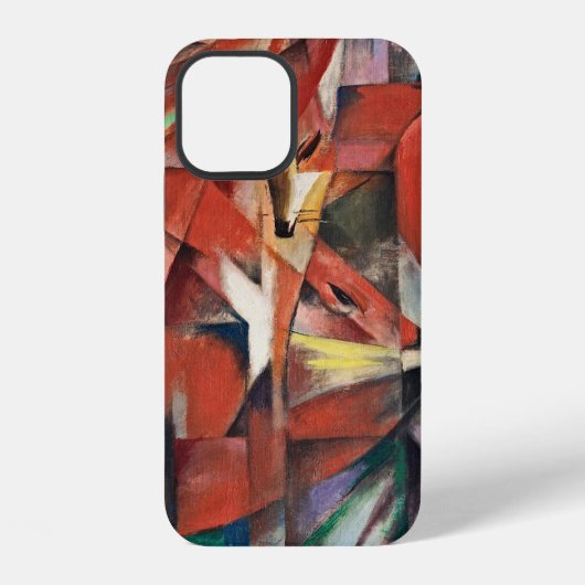 Coque iPhone 12 Franz Marc - Les Renards (Verso)