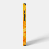 Coque iPhone 12 fromage cheddar râpé vue de dessus (Côté gauche)