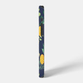 Coque iPhone 12 Fusion Citronnée : Oranges à la saveur tropicale (Côté gauche)
