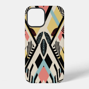Coque iPhone 12 Géométrique minimaliste : conception Motif