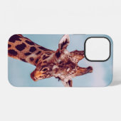 COQUE iPhone 12 GIRAFFE PORTRAIT (Verso Horizontal)
