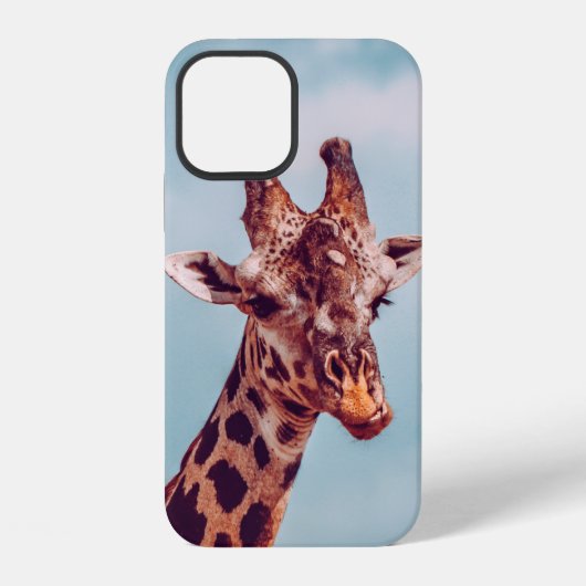 COQUE iPhone 12 GIRAFFE PORTRAIT (Verso)
