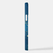 Coque iPhone 12 Golden butterflies (Côté droit)