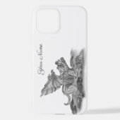 Coque iPhone 12 Golem Gargoyle (Verso)