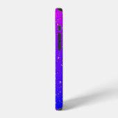 Coque iPhone 12 Gouttes de pluie sur un étui iPhone Case-Mate néon (Côté gauche)