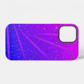 Coque iPhone 12 Gouttes de pluie sur un étui iPhone Case-Mate néon (Verso Horizontal)