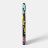 Coque iPhone 12 Graffiti urbain Art Abstrait (Côté gauche)