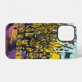 Coque iPhone 12 Graffiti urbain Art Abstrait (Verso Horizontal)