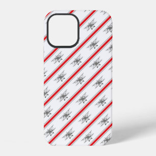Coque iPhone 12 Gray Plane Red Lines Airplanes Pilot Plane