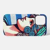 Coque iPhone 12 Greek flag (Verso Horizontal)