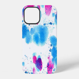 Coque iPhone 12 Grunge Taches Aquarelle Texture