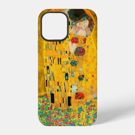 Coque iPhone 12 Gustav Klimt Le Baiser (Verso)
