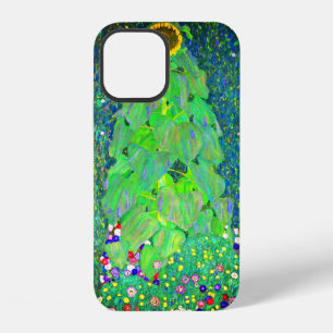 Coque iPhone 12 Gustav Klimt Tournesol