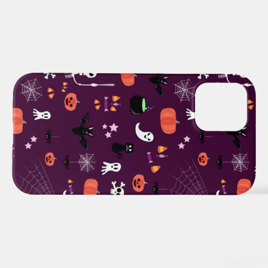 Coque iPhone 12 Halloween (Verso Horizontal)