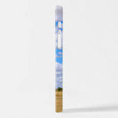 Coque iPhone 12 Harvested wheat fields (Côté gauche)