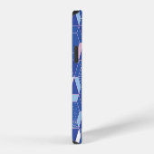 Coque iPhone 12 Hexagones, triangles : motif abstrait géométrique. (Côté droit)