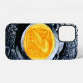 COQUE iPhone 12 HIBOU ANTIQUE (Verso Horizontal)