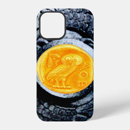 COQUE iPhone 12 HIBOU ANTIQUE (Verso)