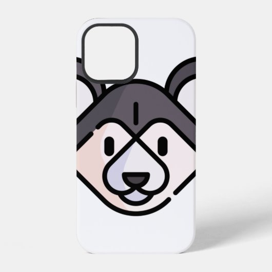 Coque iPhone 12 Husky de Sibérie (Verso)