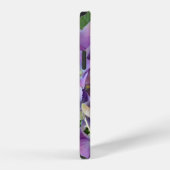 Coque iPhone 12 Hydrangea lilas clair (Côté droit)