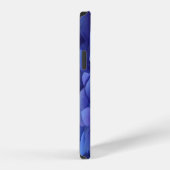 Coque iPhone 12 Hydrangée bleue (Côté droit)