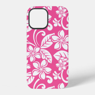 COQUE iPhone 12 ÎLE PLUMERIA (ROSE MELON)