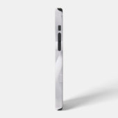 Coque iPhone 12 Illusion optique blanche et grise (Côté gauche)
